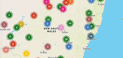Water projects in NSW.